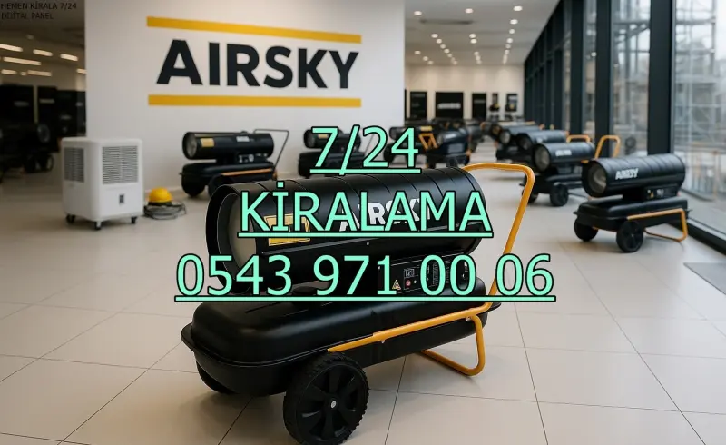 Ankara Dizel Isıtıcı Kiralama Kiralık