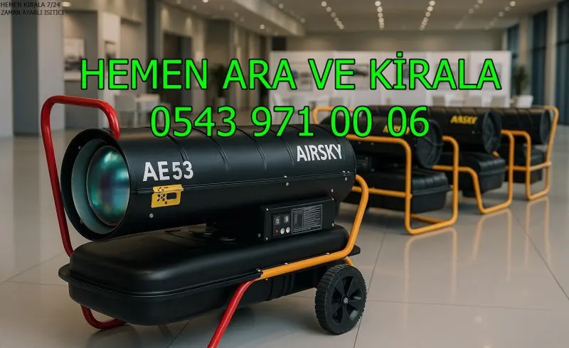 Ankara Kiralık Mazotlu Isıtıcı Fiyatları Kiralık