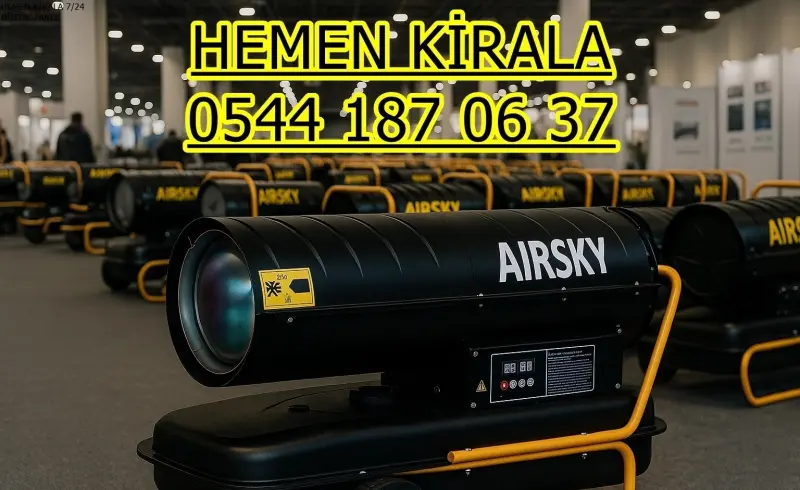 İstanbul Isımak Endüstriyel Isıtıcı Kiralama Kiralık