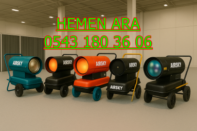 Jetmech JX53 Bacasız Mazotlu Isıtıcı Isımak Tip